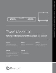 boston acoustics soundbar tvee 25