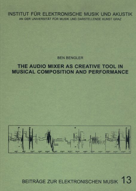 Bem13 Institut Fur Elektronische Musik Und Akustik Iem Bem13 Institut Fur Elektronische Musik Und Akustik Iem
