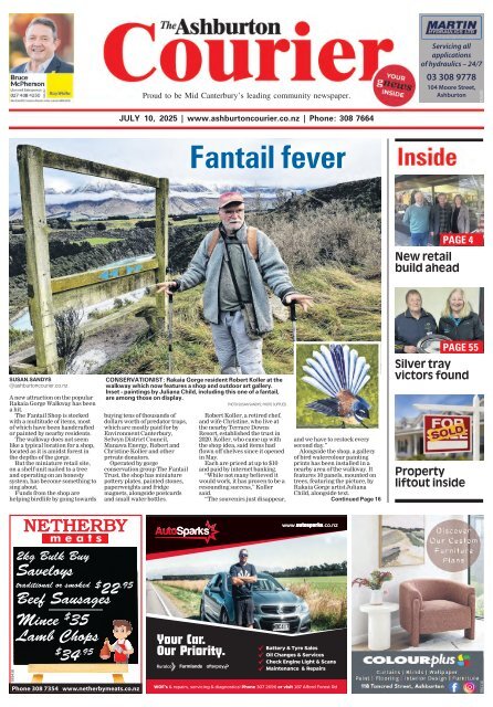Ashburton Courier: July 10, 2025