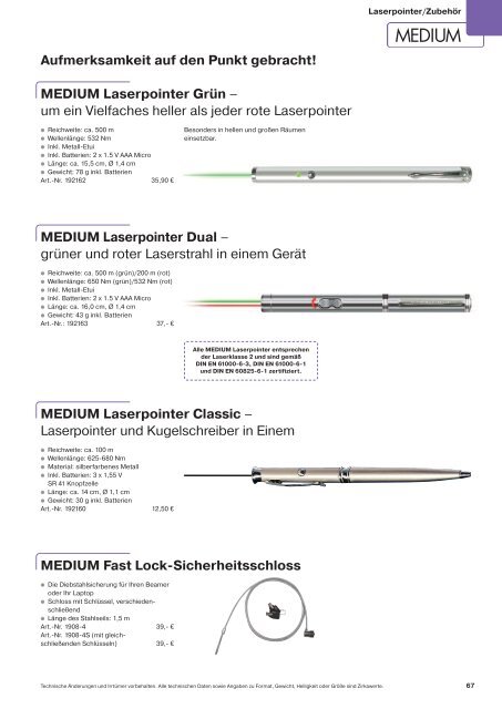 Technische Daten