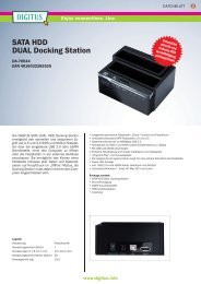 SATA HDD DUAL Docking Station - Steg Electronics AG