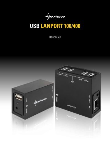 USB LANPORT 100/400 - Sharkoon