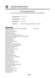 (2,98 MB) - .PDF - Stadtgemeinde Klosterneuburg