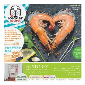 Reader Recipes Spring 2020