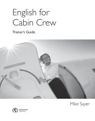 English for Cabin Crew Trainer's Guide - Heinle