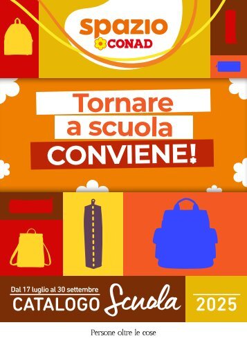 Volantino TORNARE A SCUOLA CONVIENE!