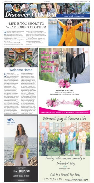 Discover Oak Bay Spring 2022