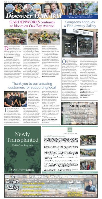 Discover Oak Bay Fall 2021