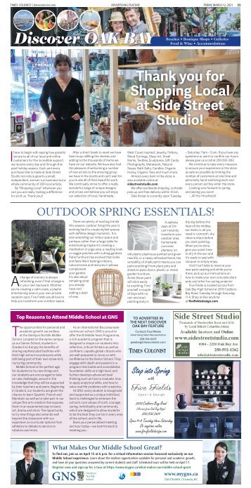 Discover Oak Bay Spring 2021