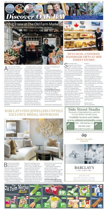 Discover Oak Bay Spring 2025