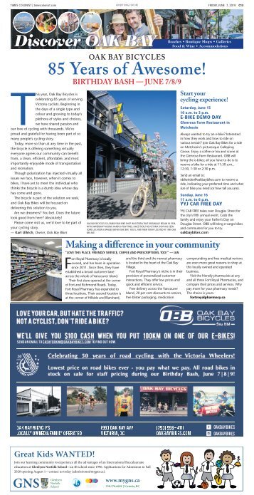 Discover Oak Bay Summer 2019