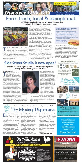 Discover Oak Bay Summer 2020