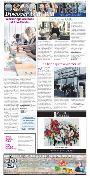 Discover Oak Bay Summer 2021