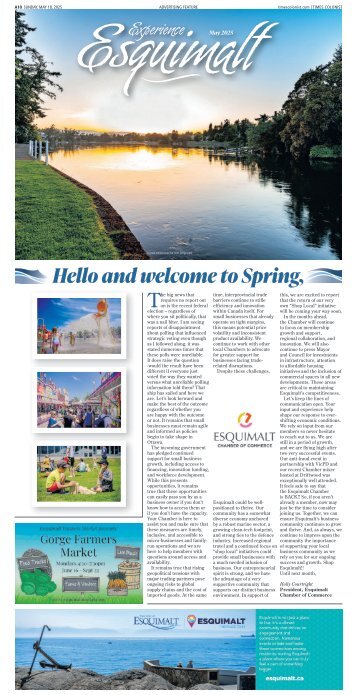 Experience Esquimalt May 2025