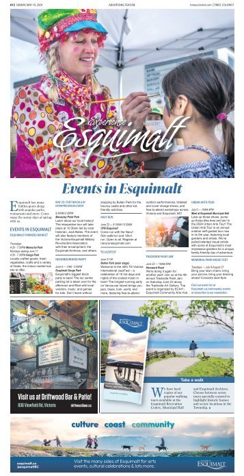 Experience Esquimalt May 2024