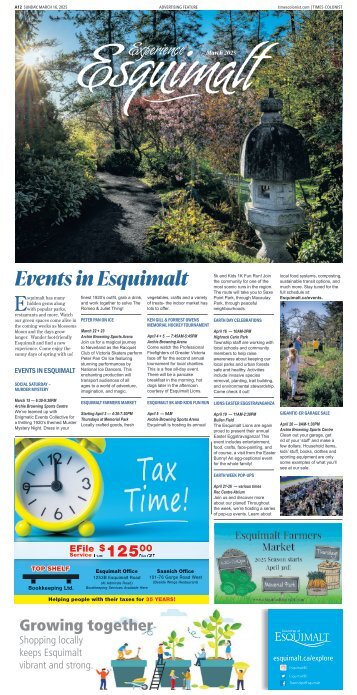 Experience Esquimalt March 2025