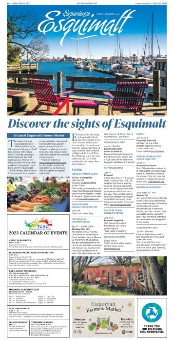 Experience Esquimalt Summer 2023