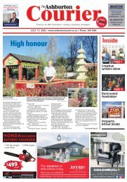 Ashburton Courier: July 17, 2025