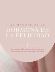 El Manual de la Hormona de la Felicidad 