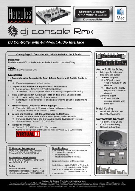 Hercules DJ : Speakers & Audio Systems : Target