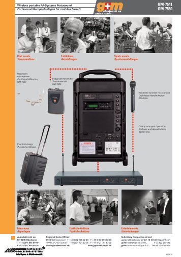 GM-7541 GM-7550 - g+m elektronik ag