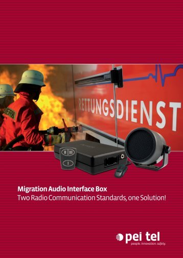 Migration Audio Interface Box - pei tel Communications GmbH