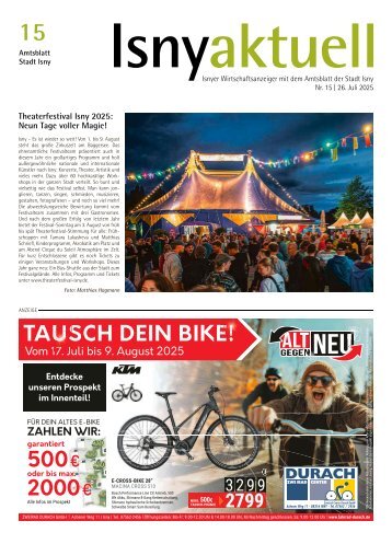 26.07.2025 Isny aktuell