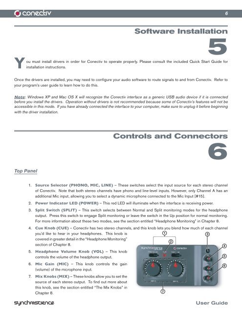 Conectiv User Guide - M-Audio