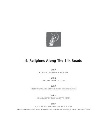 4. Religions Along The Silk Roads - China Institute