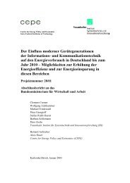 Der Einfluss moderner Gerätegenerationen der Informations ... - CEPE