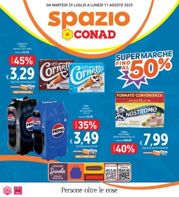 Volantino Super Marche fino al 50%