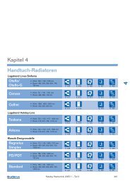 Kapitel 4 Handtuch-Radiatoren - Buderus