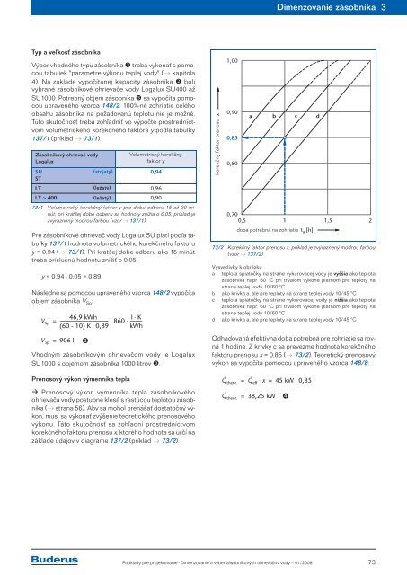 Dimenzovanie a výber zásobníkových ohrievačov vody ... - Buderus