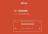 AVR400 - Arcam