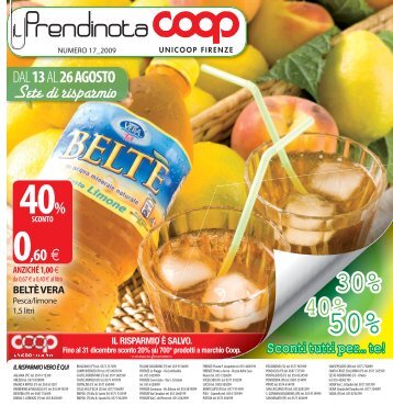 40% - Unicoop Firenze