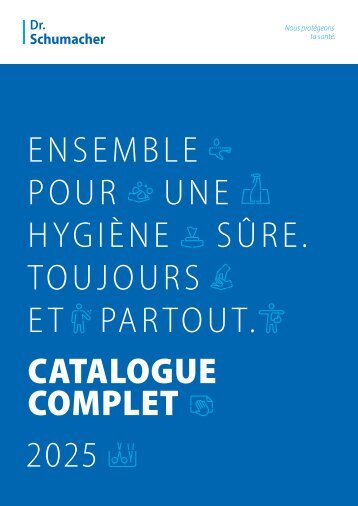 Dr. Schuhmacher catalgoue complet
