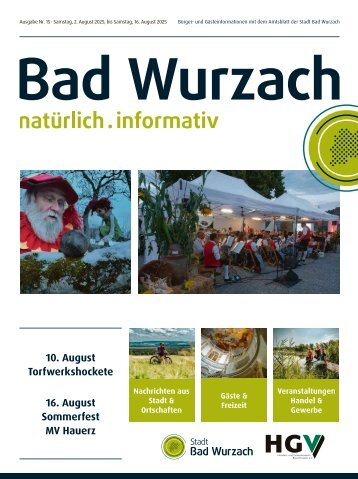 02.08.2025 Bürger- und Gästeinformation Bad Wurzach