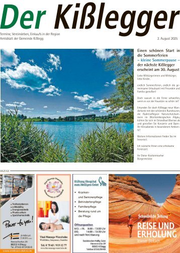 02.08.2025 Der Kißlegger