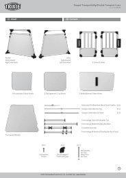 Aufbauanleitung für Aluminium-Transportkäfig Art. 39345 - Trixie