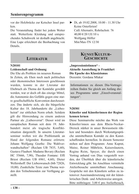 Deckblatt I-2008:Layout 1.qxd - Volkshochschule