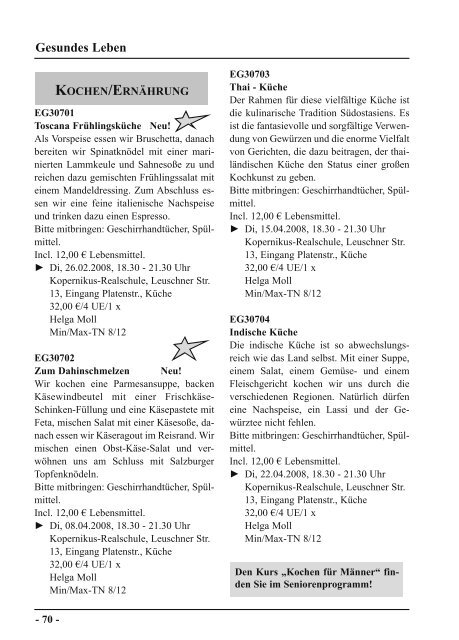 Deckblatt I-2008:Layout 1.qxd - Volkshochschule