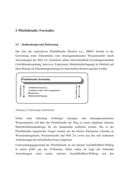 Wissenstransfer mit Wikis und Weblogs - VOSS