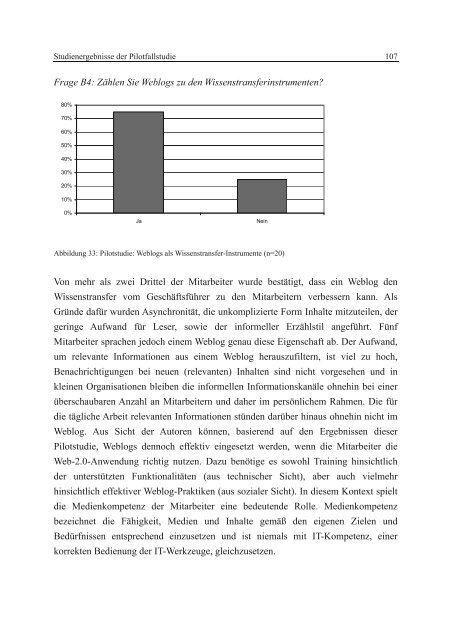 Wissenstransfer mit Wikis und Weblogs - VOSS