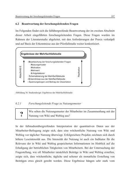 Wissenstransfer mit Wikis und Weblogs - VOSS