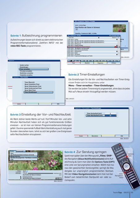 Schritt für Schritt: Digitaler Videorekorder (DVR)