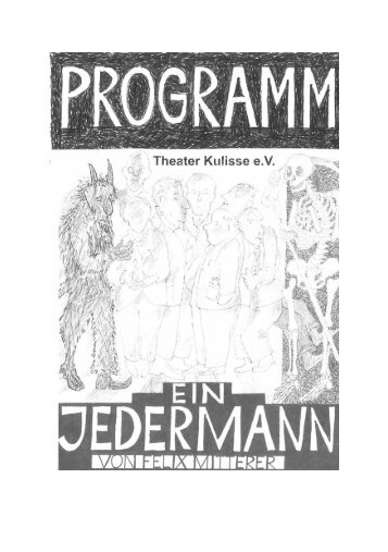 Programmheft - bei der Kunstschule Böblingen