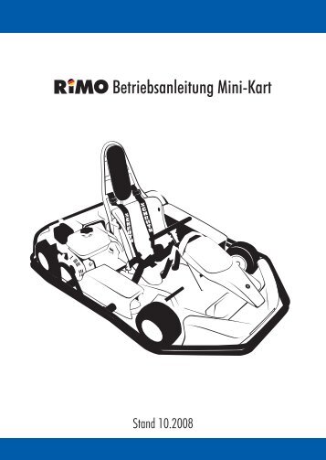 Betriebsanleitung Mini-Kart - Rimo