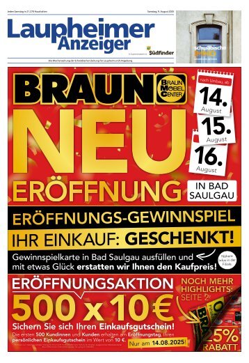 09.08.2025 Laupheimer Anzeiger
