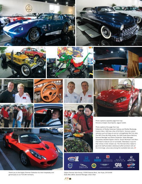 Volume 17 Issue 1 - January/February 2010 - Ferrari Club of ...