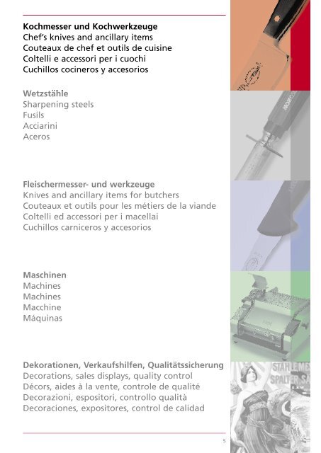 Friedr. Dick GmbH – Katalog 2006 - Gastroagentur.at